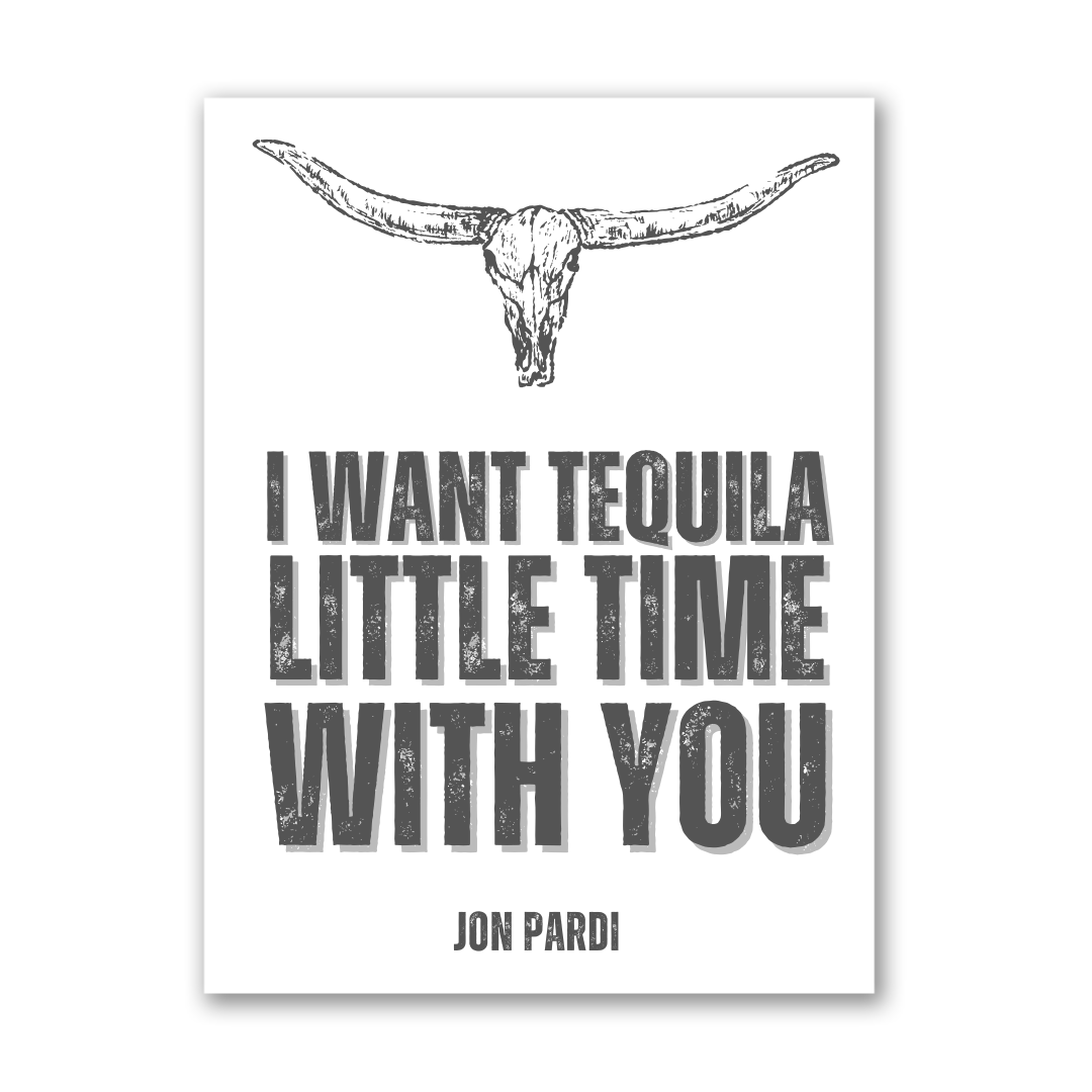 Tequila Print - Jon Pardi