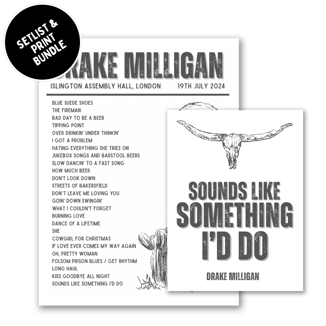 Drake Milligan Setlist Bundle