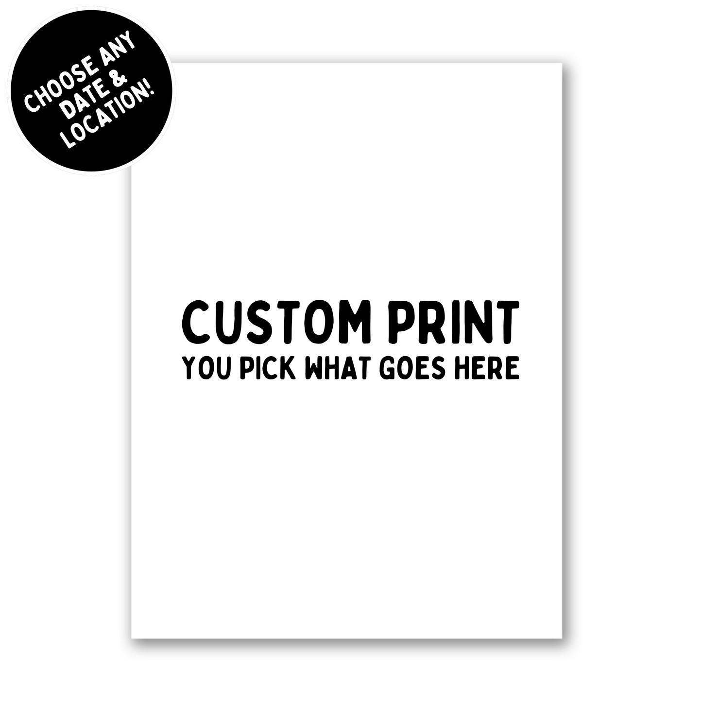 Custom Print