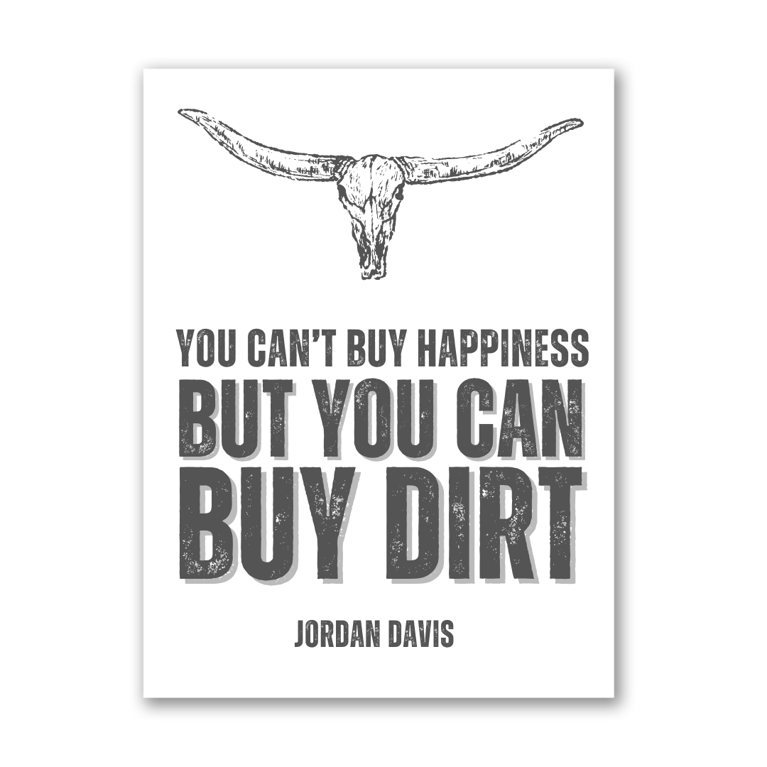 Buy Dirt Print - Jordan Davis