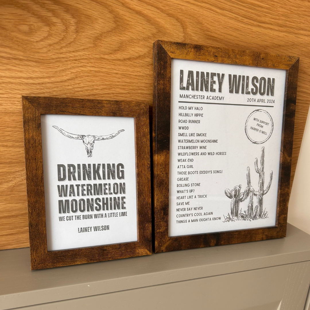 Lainey Wilson Setlist Bundle