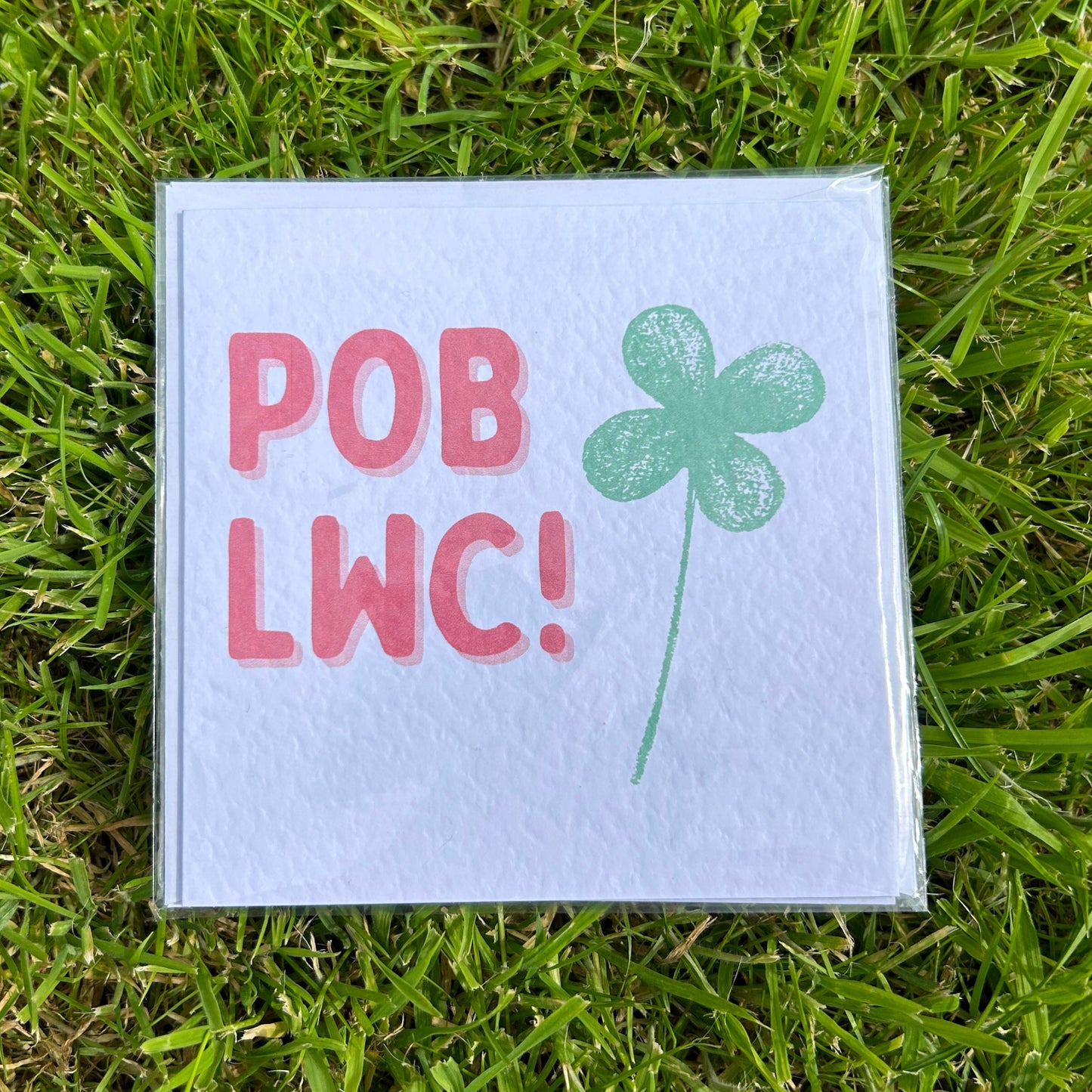 Welsh Good Luck Card