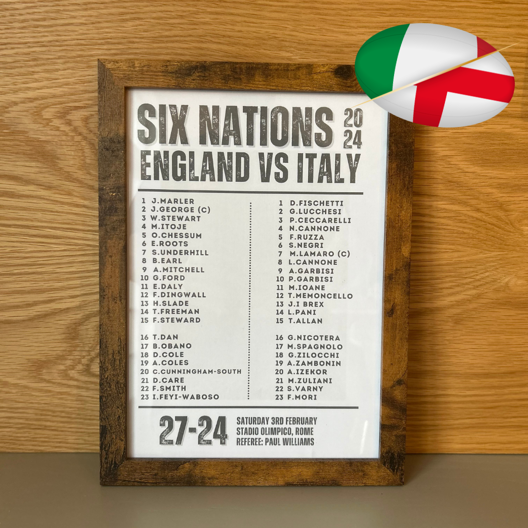 England vs Italy