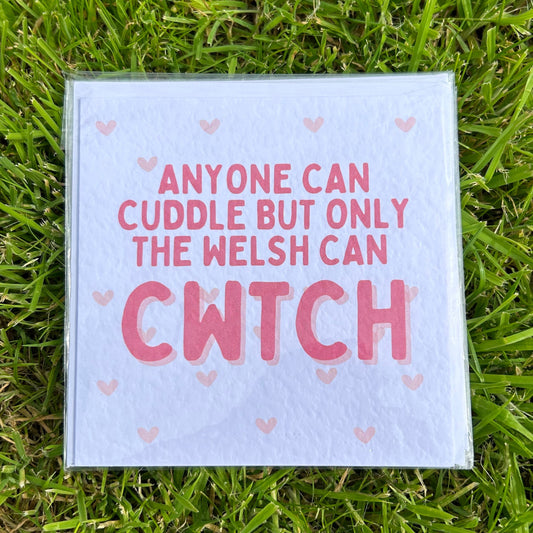 Welsh Cwtch Card