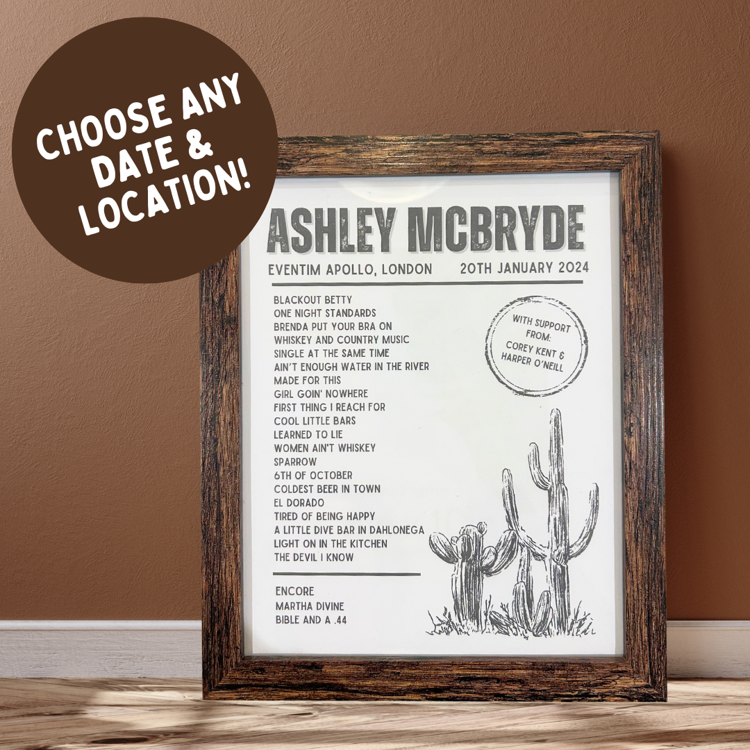 Ashley McBryde Setlist & Frame