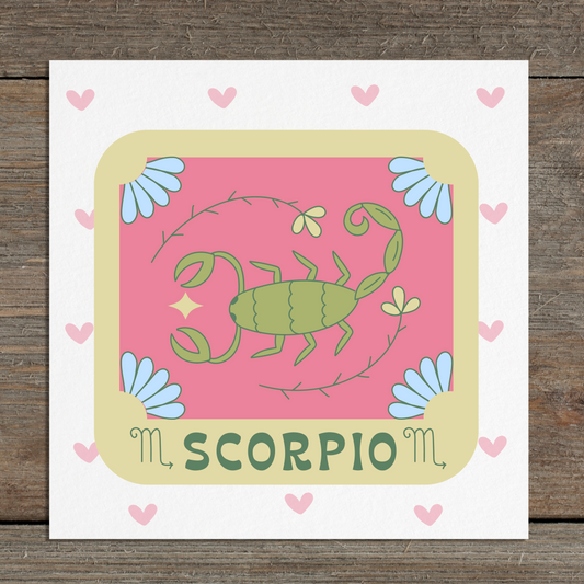 Scorpio Card